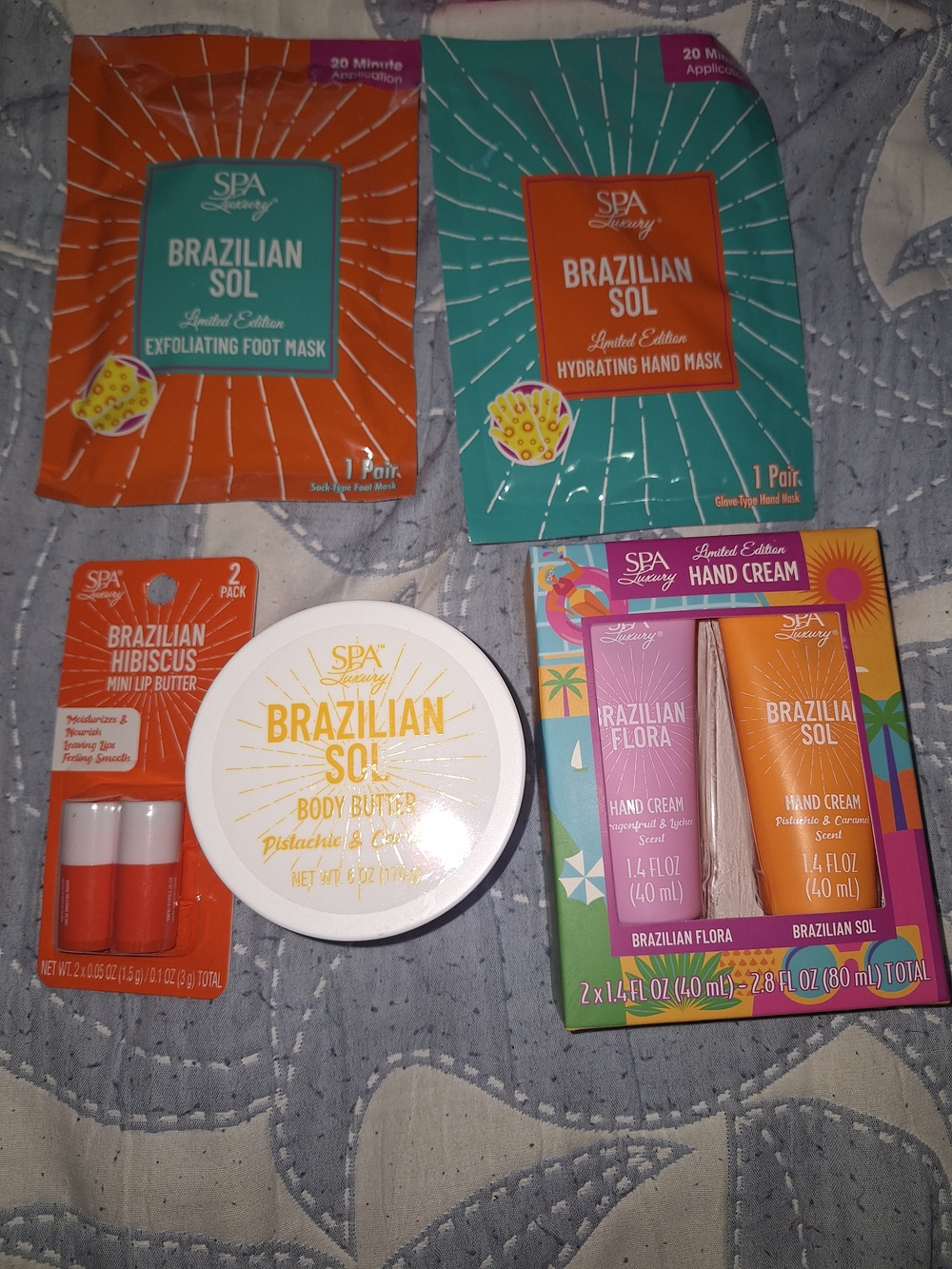 Spa Savvy Brazilian Sol Skincare Set